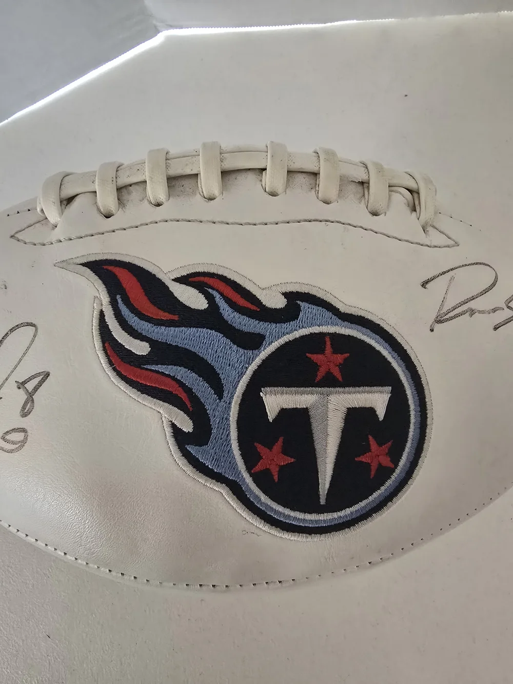 JSA COA Signed Tennessee Titans Football - Marcus Mariota, Ryan Succop & More